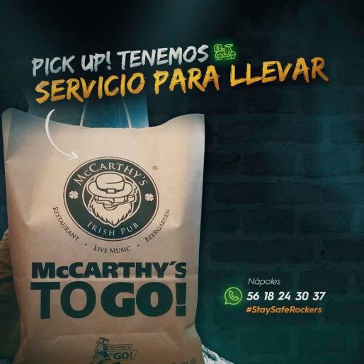 Servicio para llevar.
