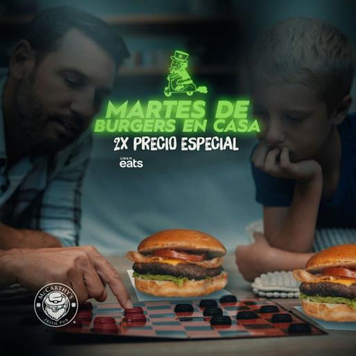 Martes de hamburguesas